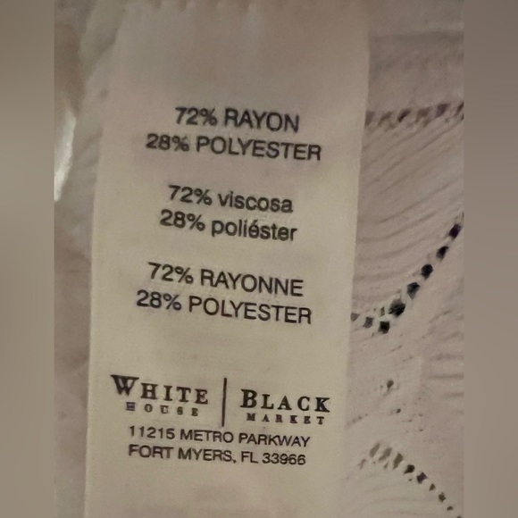 white house black market peplum sweater - Picture 5 of 5